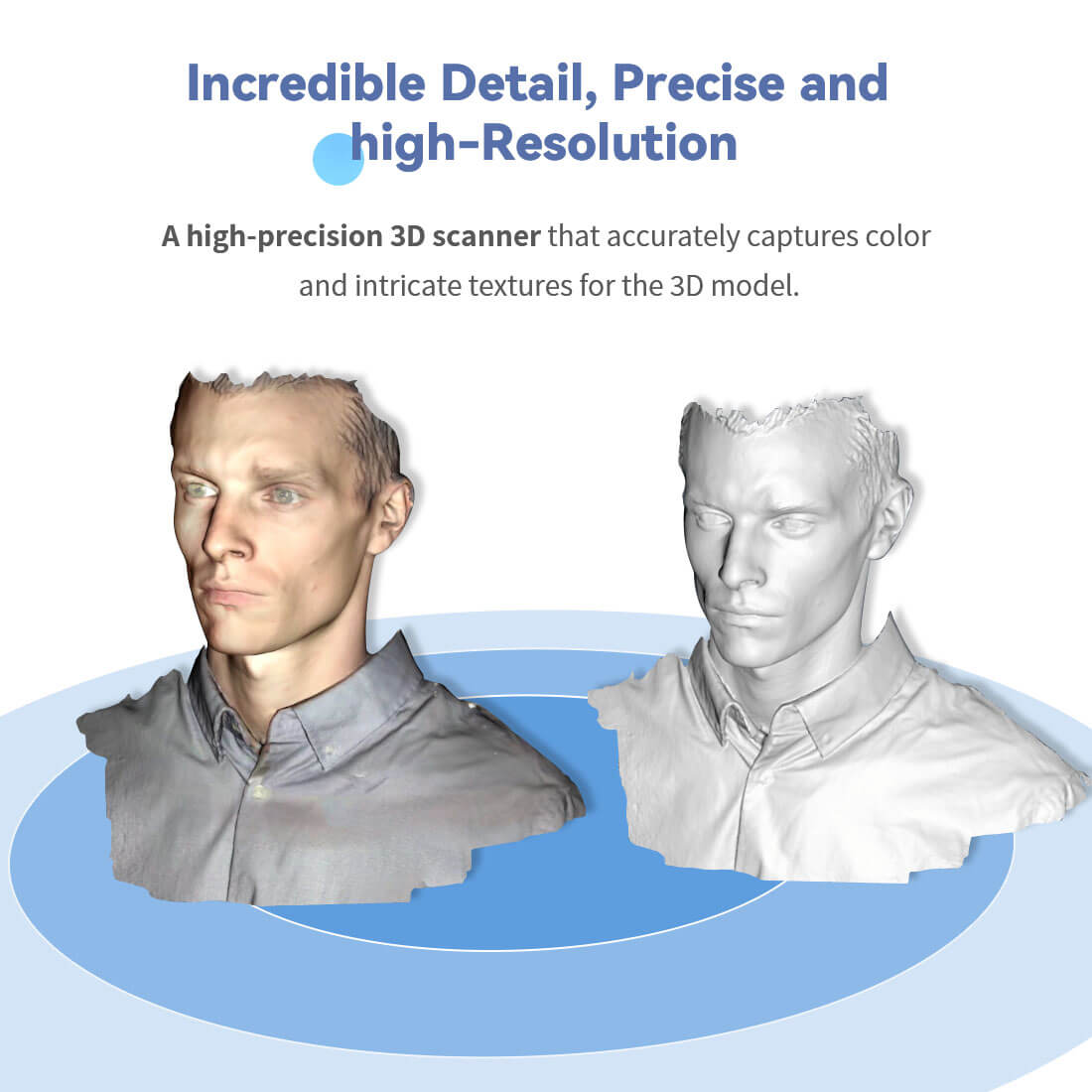 POP 3D Scanner(Infrared Light丨Precision 0.3mm)